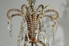 Beaded Crystal Chandelier