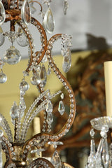 Beaded Crystal Chandelier