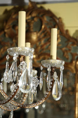 Beaded Crystal Chandelier