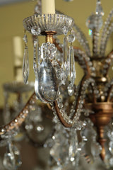 Beaded Crystal Chandelier