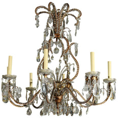 Beaded Crystal Chandelier